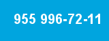 955 996-72-11 955 996-72-11